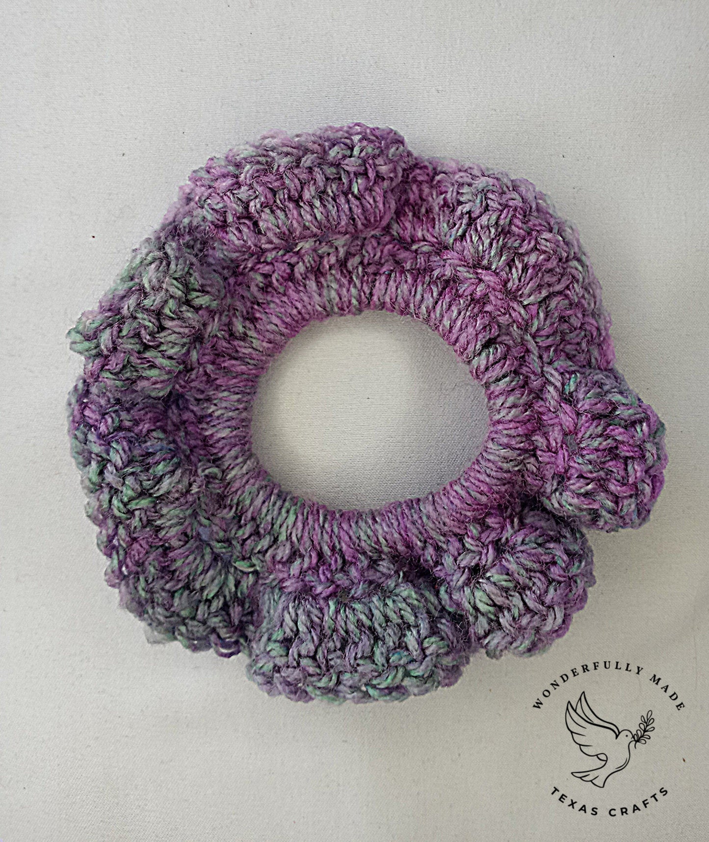 Purple and green