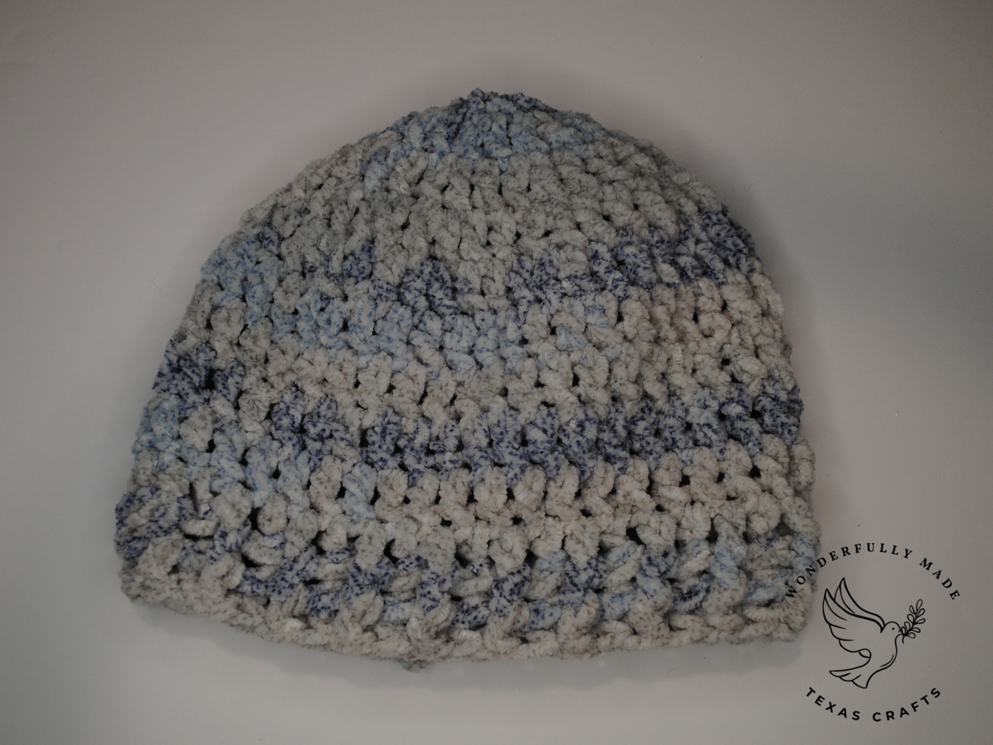 Chunky Baby Beanie - Light Blue