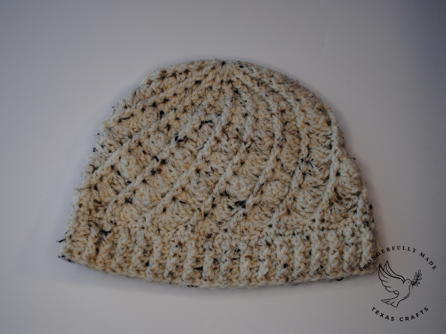 Esther Beanie - Cream Speckled