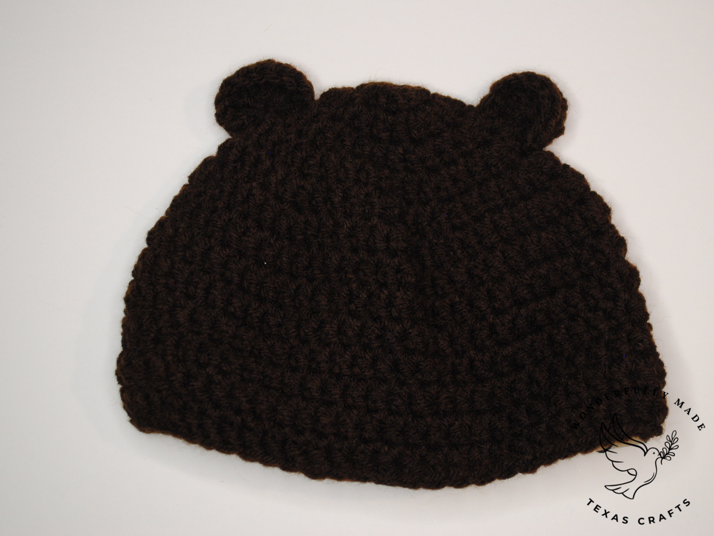 Bear Beanie - Brown