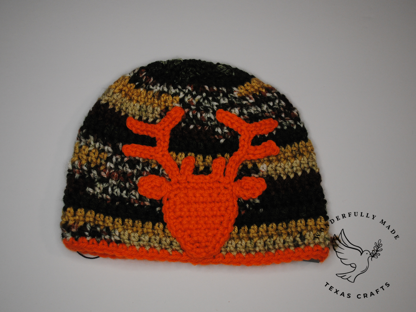 Deer Beanie - Orange