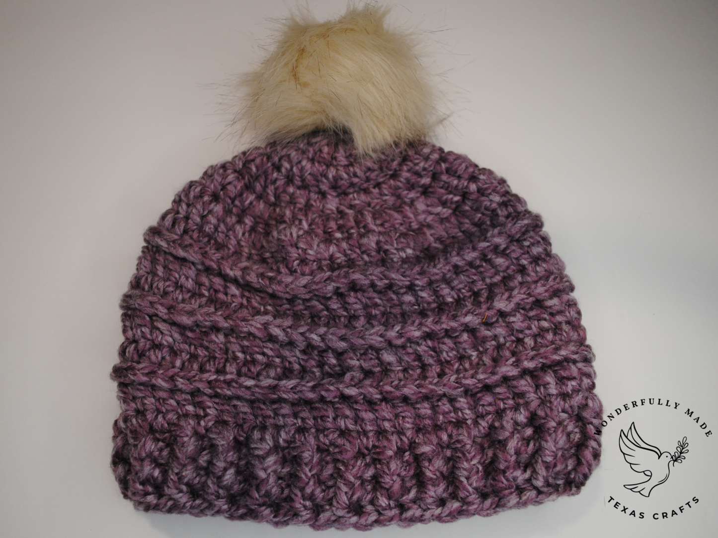 Chunky Beanie - Purple