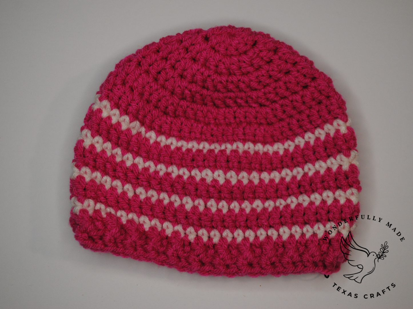 Asher Baby Beanie - Pink