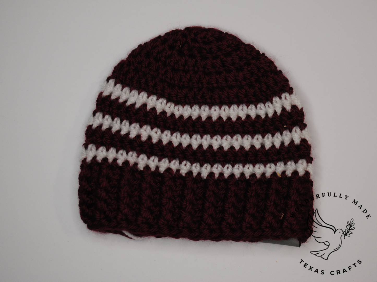 Asher Baby Beanie - Maroon