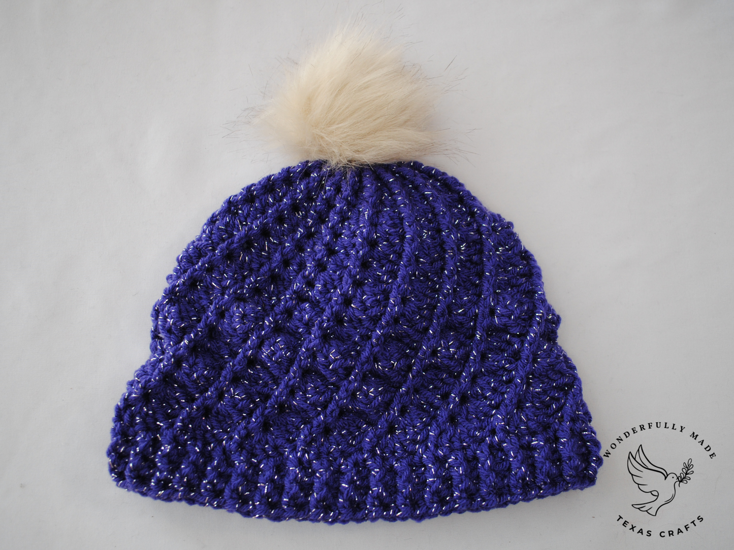 Esther Beanie - Purple Sparkle