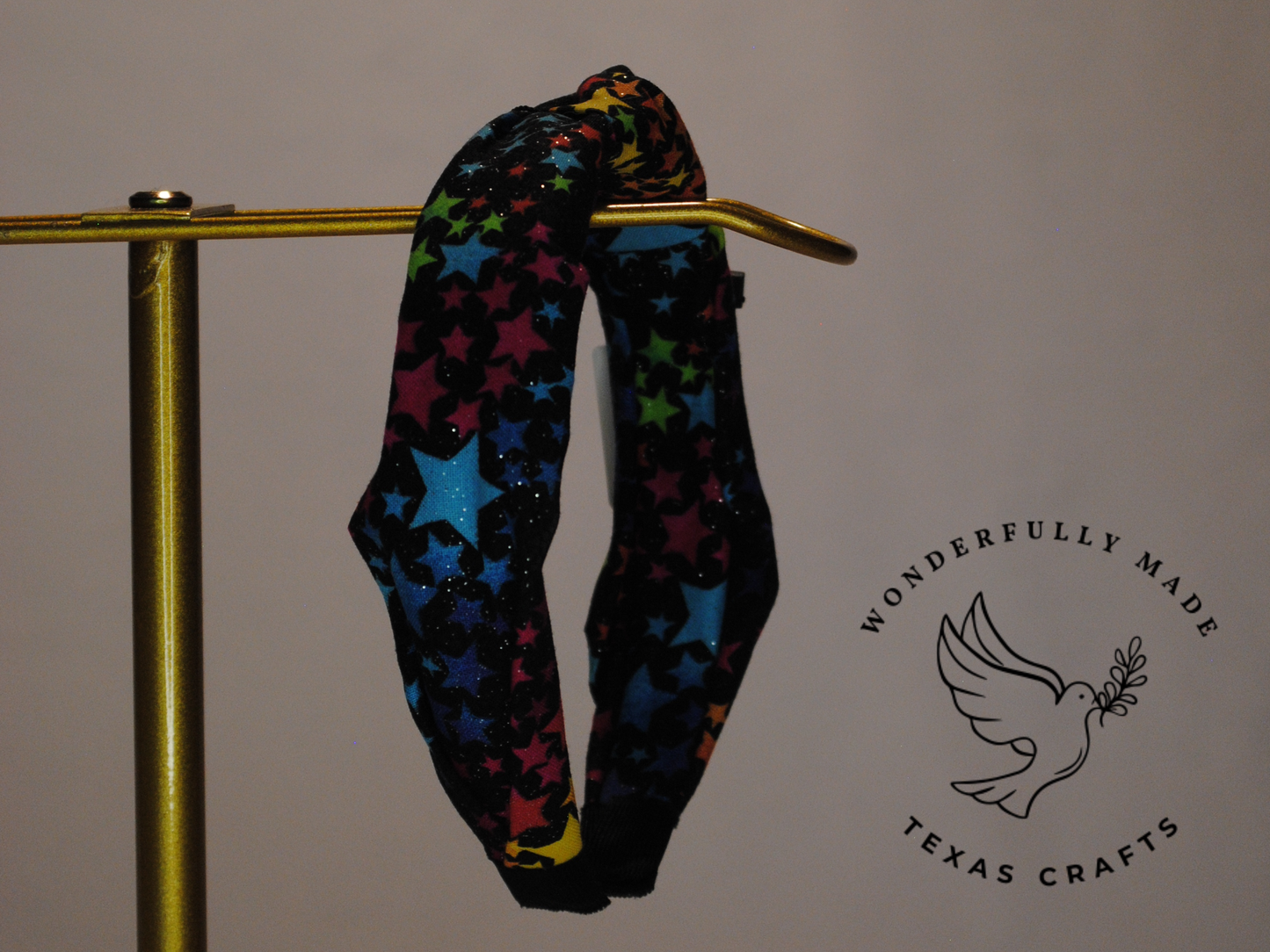 Black Stars Headband