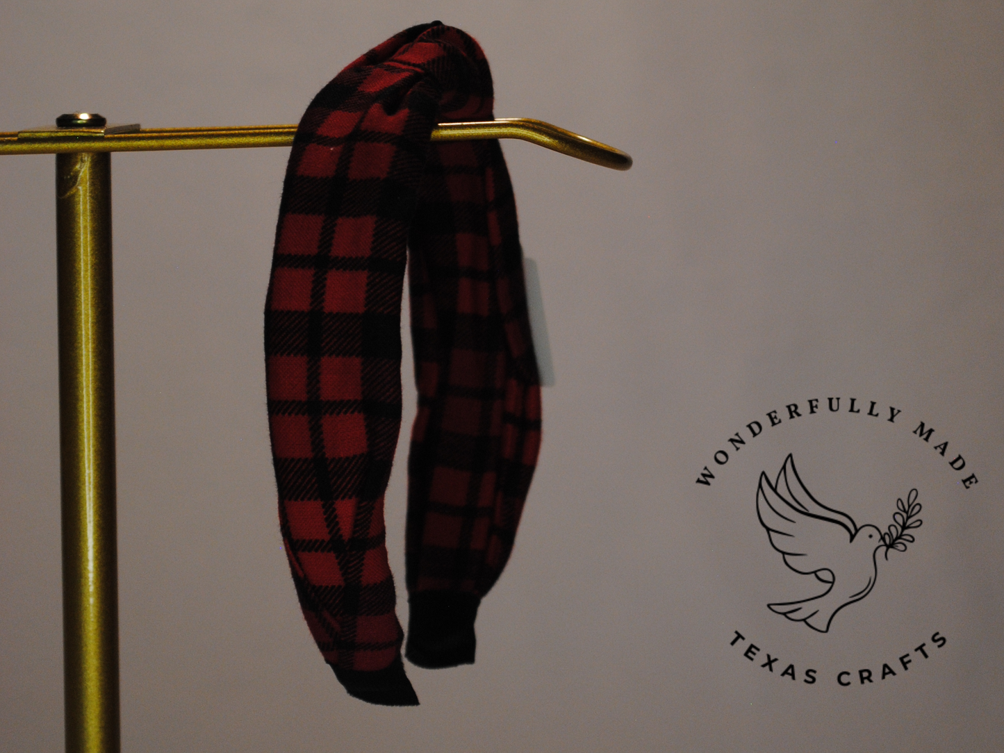 Buffalo Plaid Headband