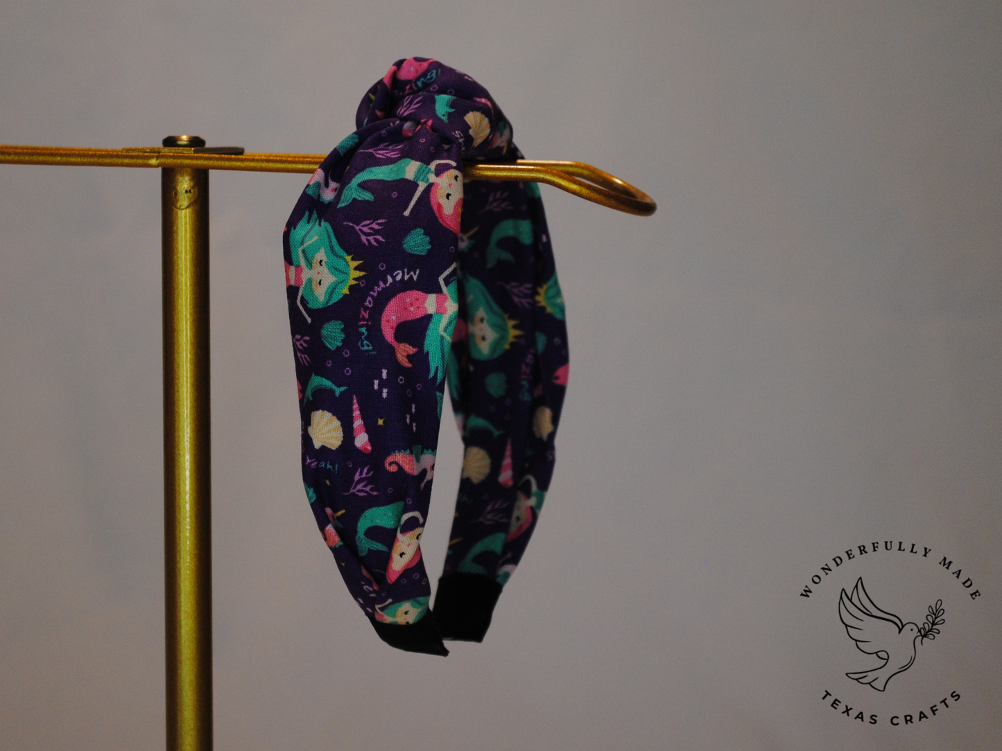 Purple Mermaid Headband