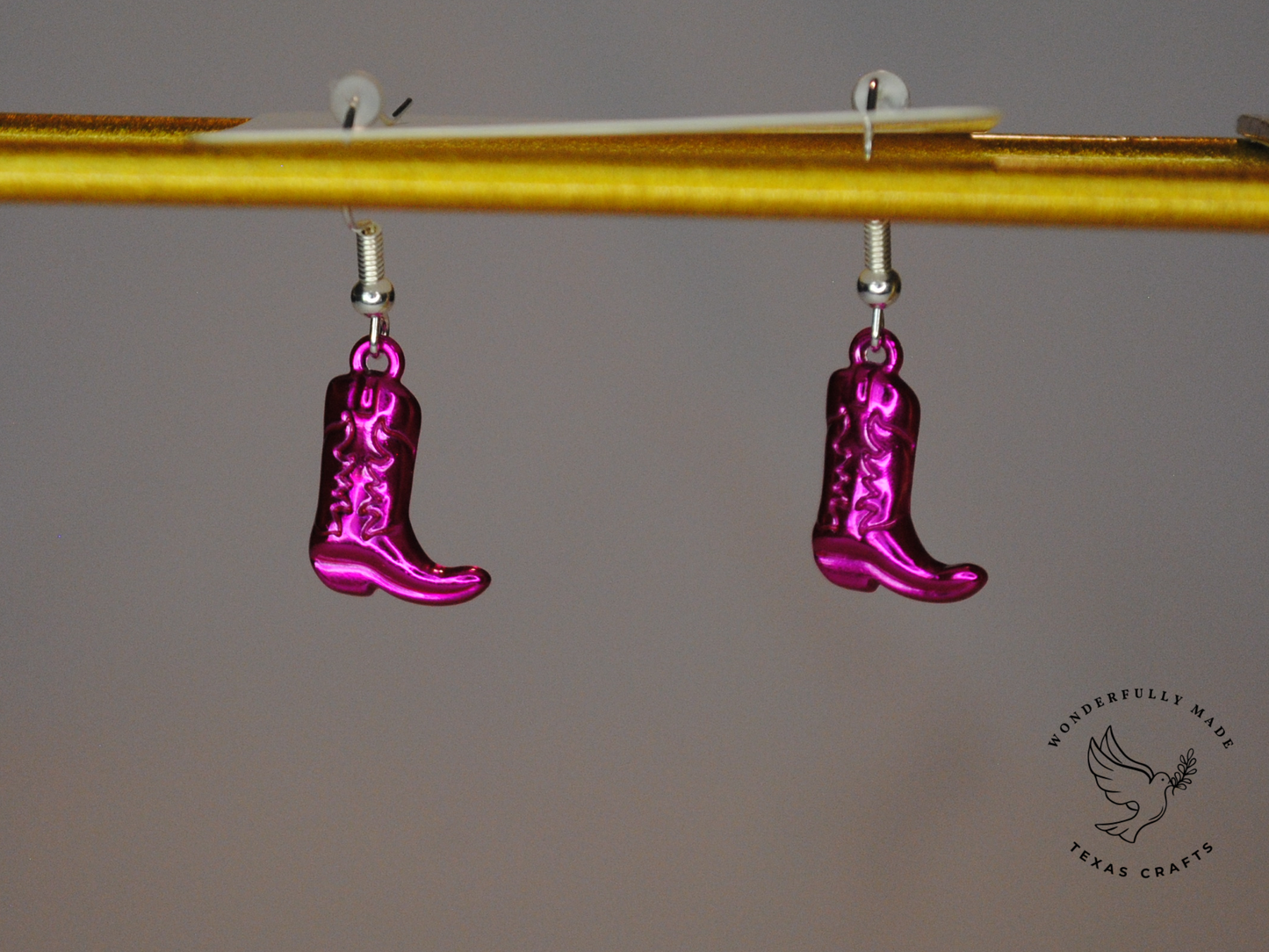 Cowgirl Boot Earrings