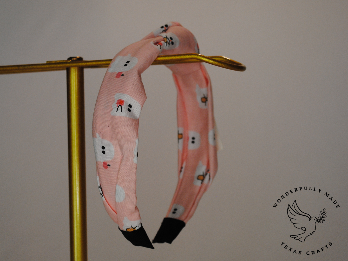 Pink Ghost Headband