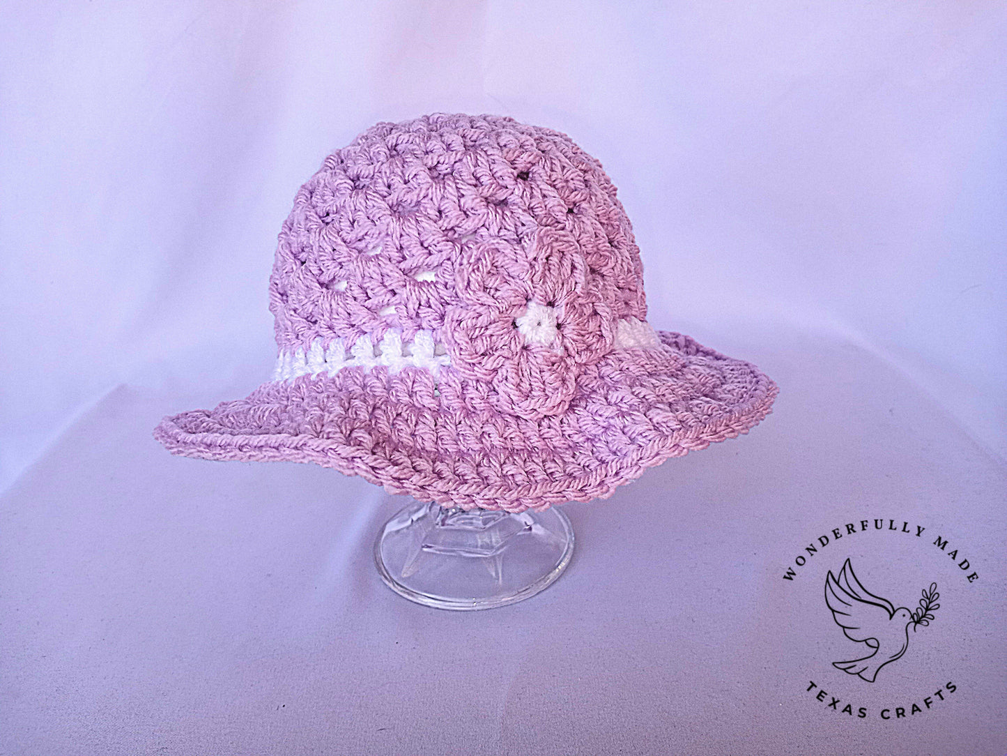 Lilac Flower Bucket Hat