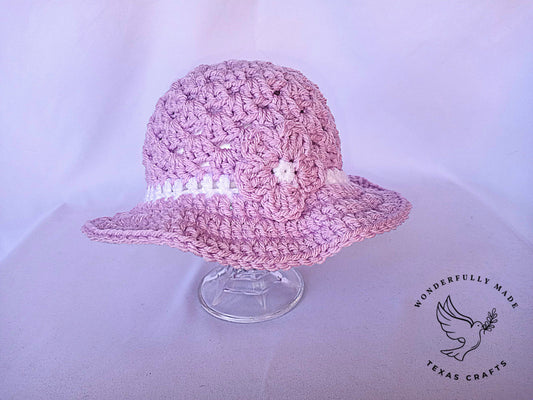Lilac Flower Bucket Hat