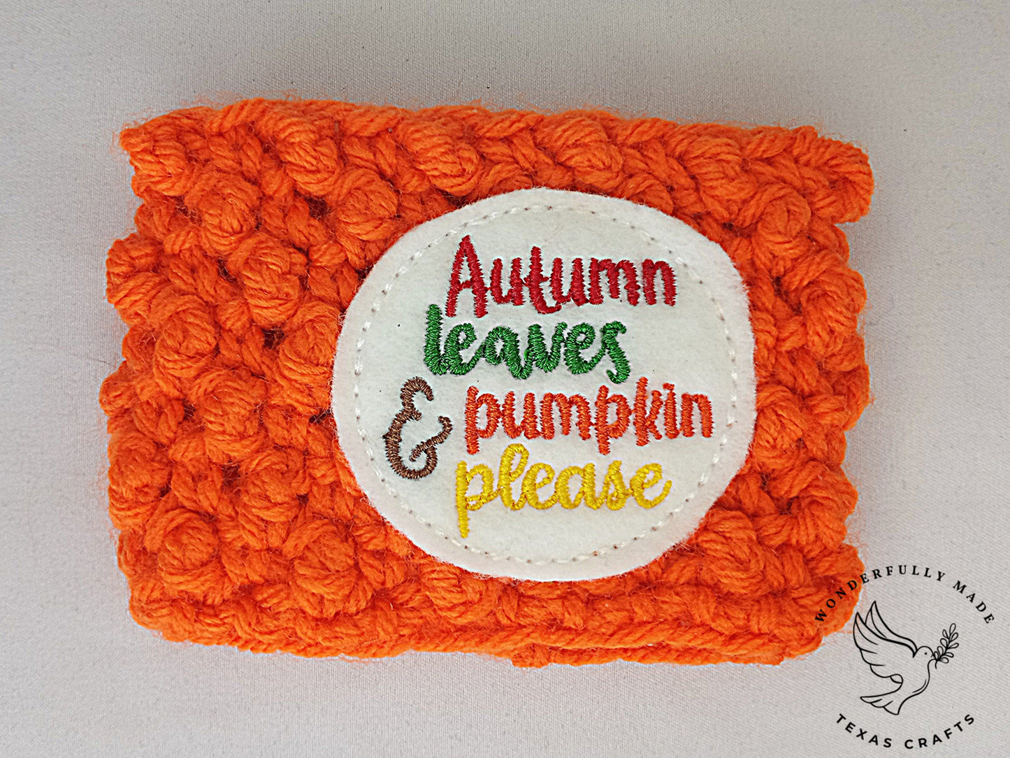 Hot or Cold Cup Cozy *Fall
