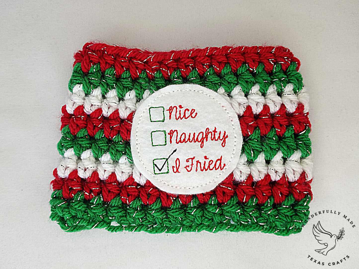Hot or Cold Cup Cozy *Christmas