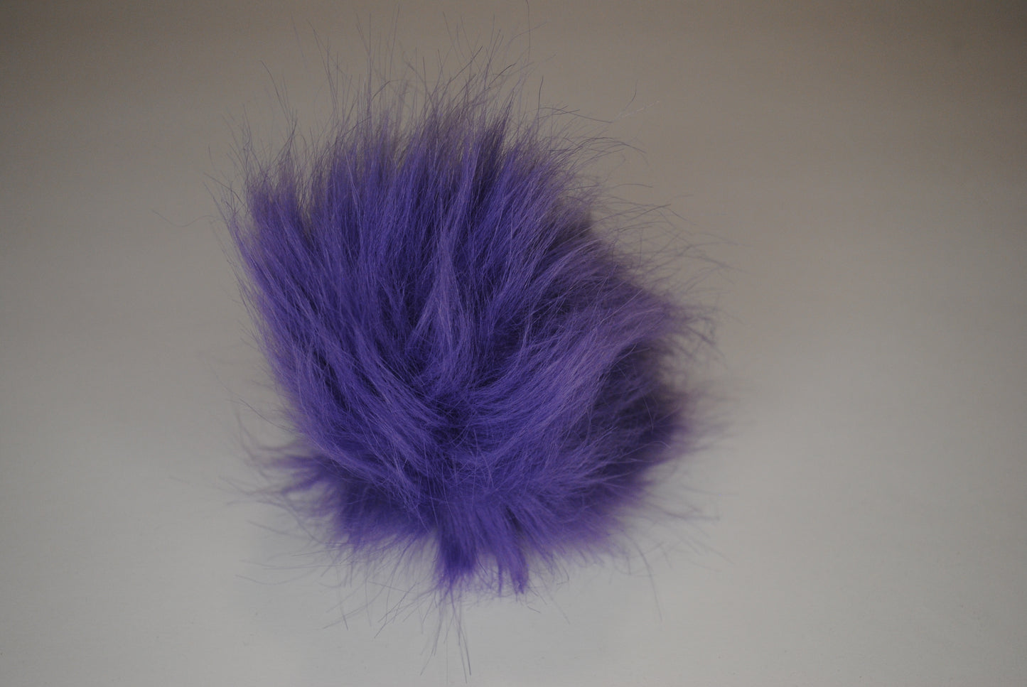 Purple Faux Fur Pom for Beanie