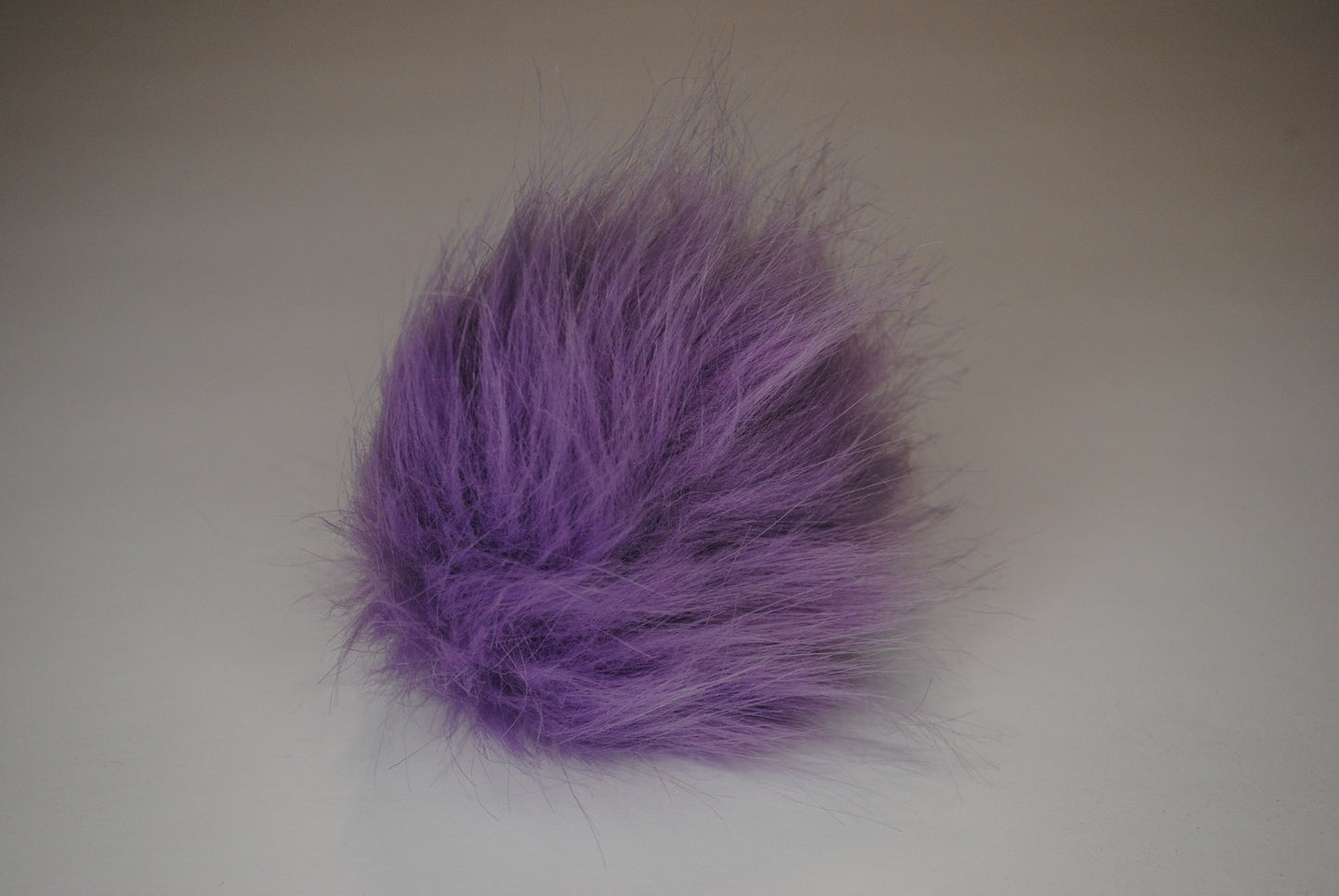 Purple Faux Fur Pom for Beanie