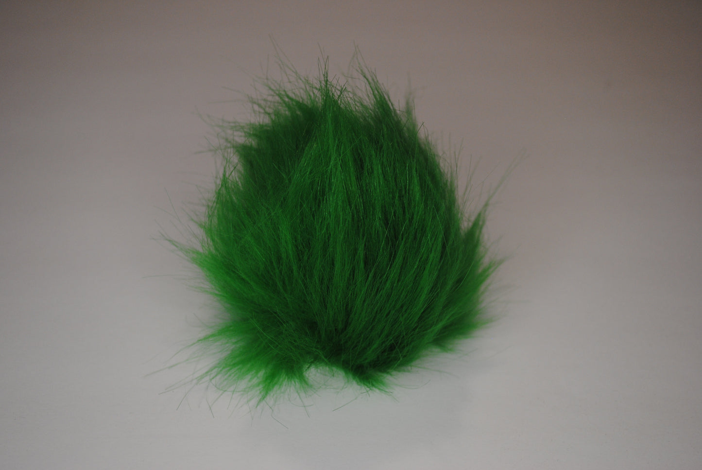 Green Faux Fur Pom for Beanie