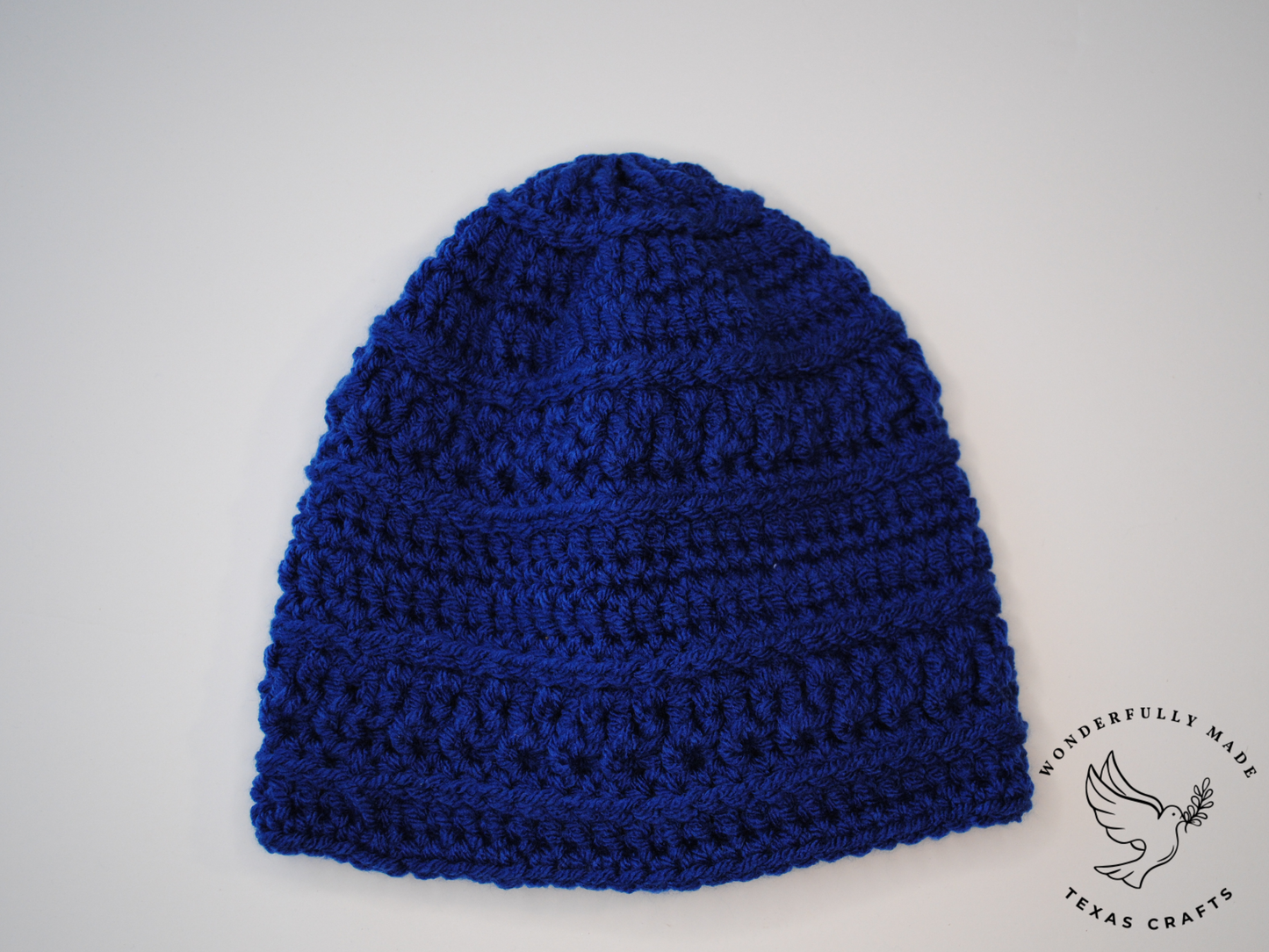 Blue Ridged Beanie