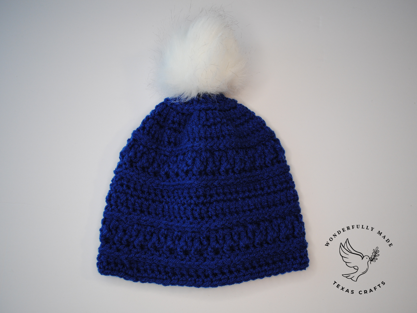 Blue Ridged Beanie