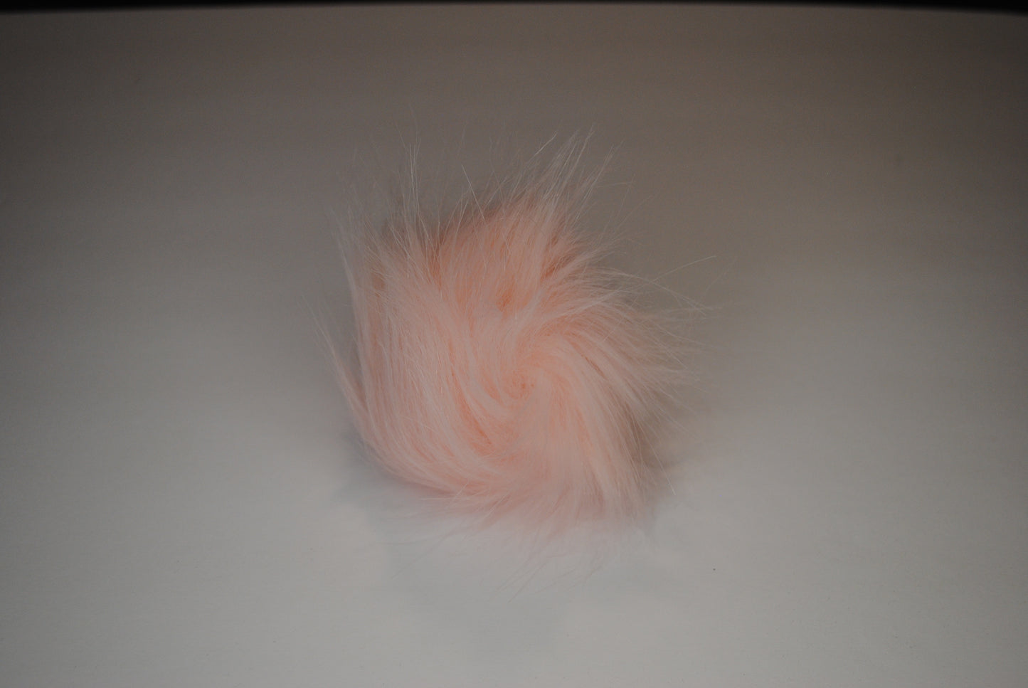 Pink Faux Fur Pom for Beanie