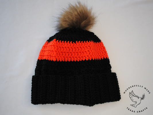 Anna - Black with Orange