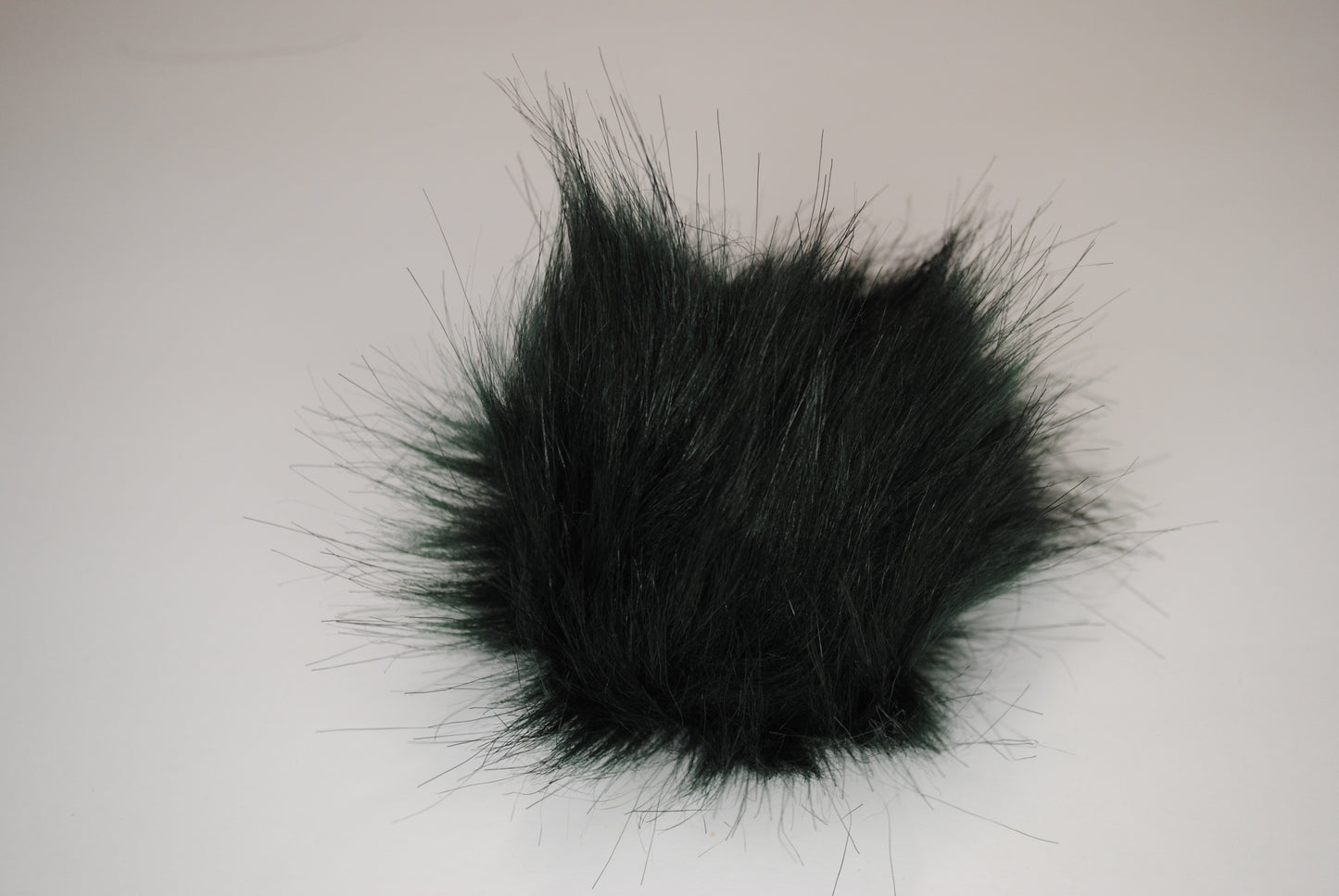 Green Faux Fur Pom for Beanie