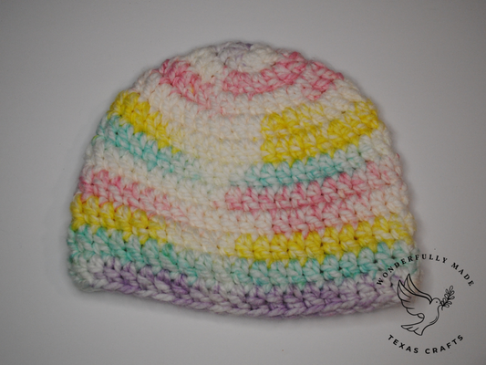 Chunky Beanie - Rianbow