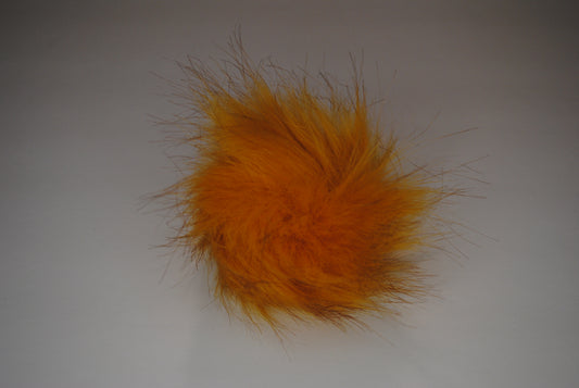 Gold Faux Fur Pom for Beanie