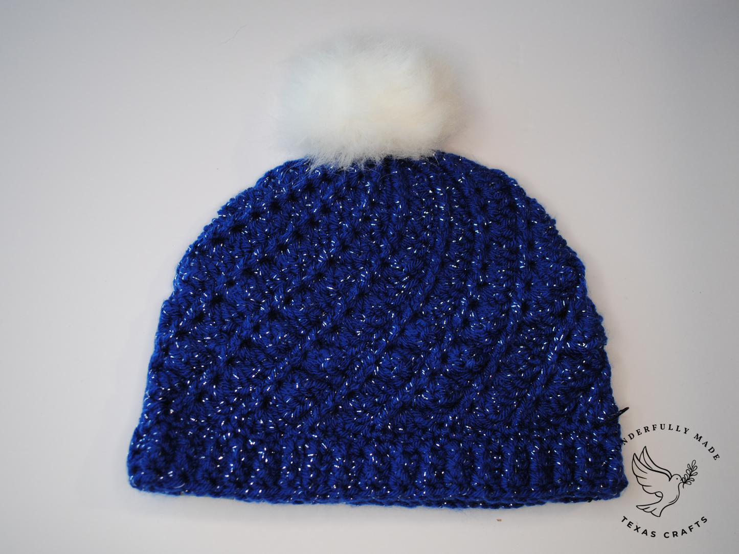 Esther Beanie - Blue Sparkle