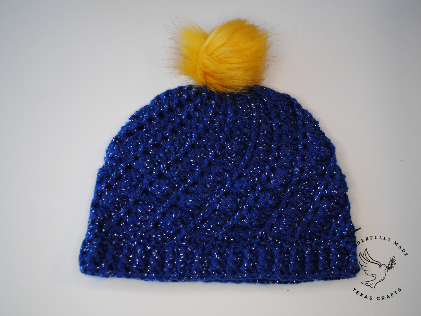 Esther Beanie - Blue Sparkle