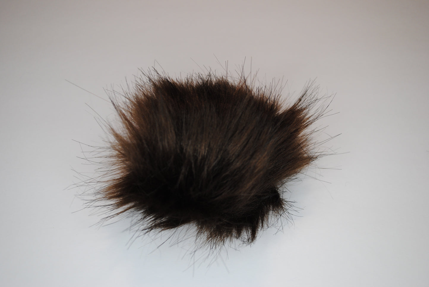 Brown Faux Fur Pom for Beanie
