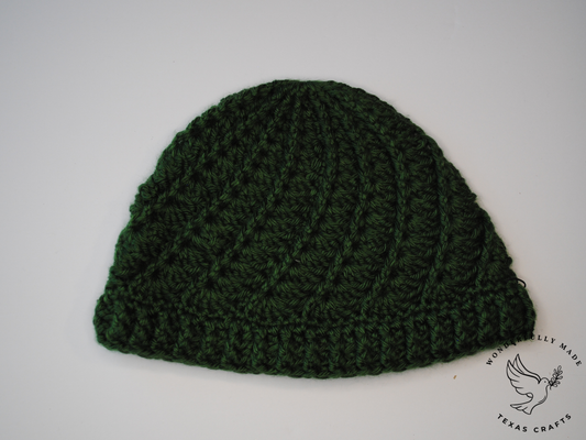 Esther Beanie - Dark Green