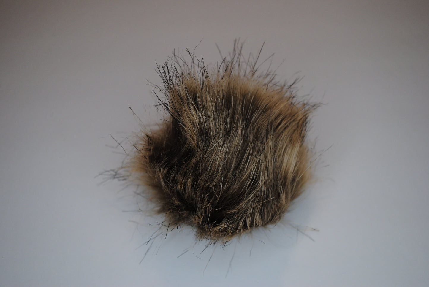 Brown Faux Fur Pom for Beanie