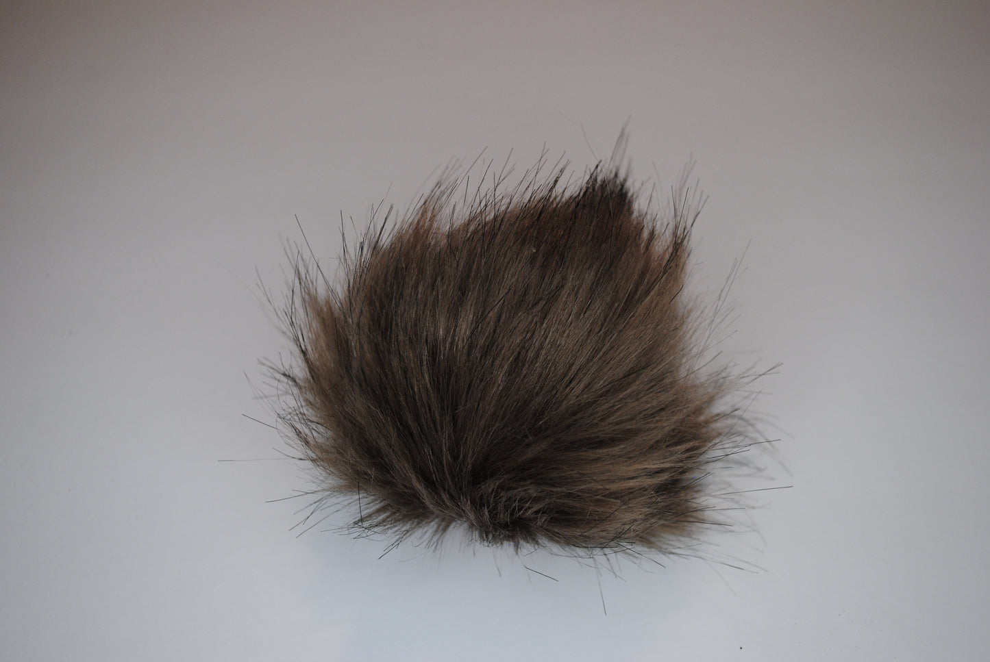 Brown Faux Fur Pom for Beanie