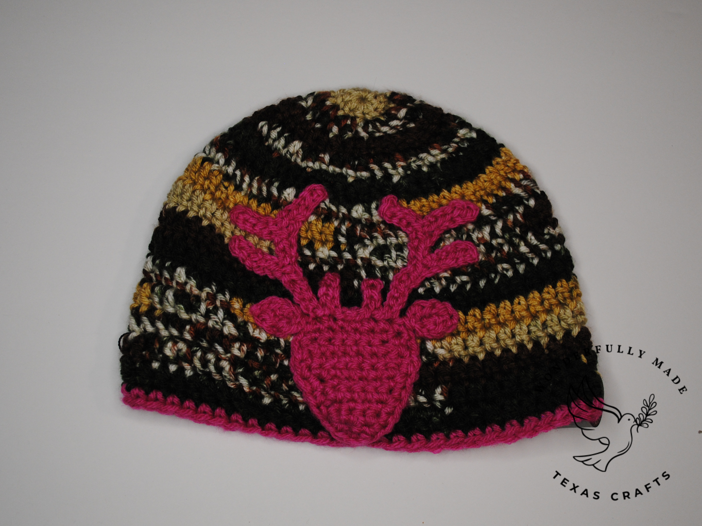 Deer Beanie - Pink