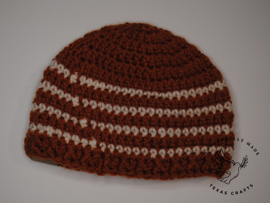 Asher Baby Beanie - Orange