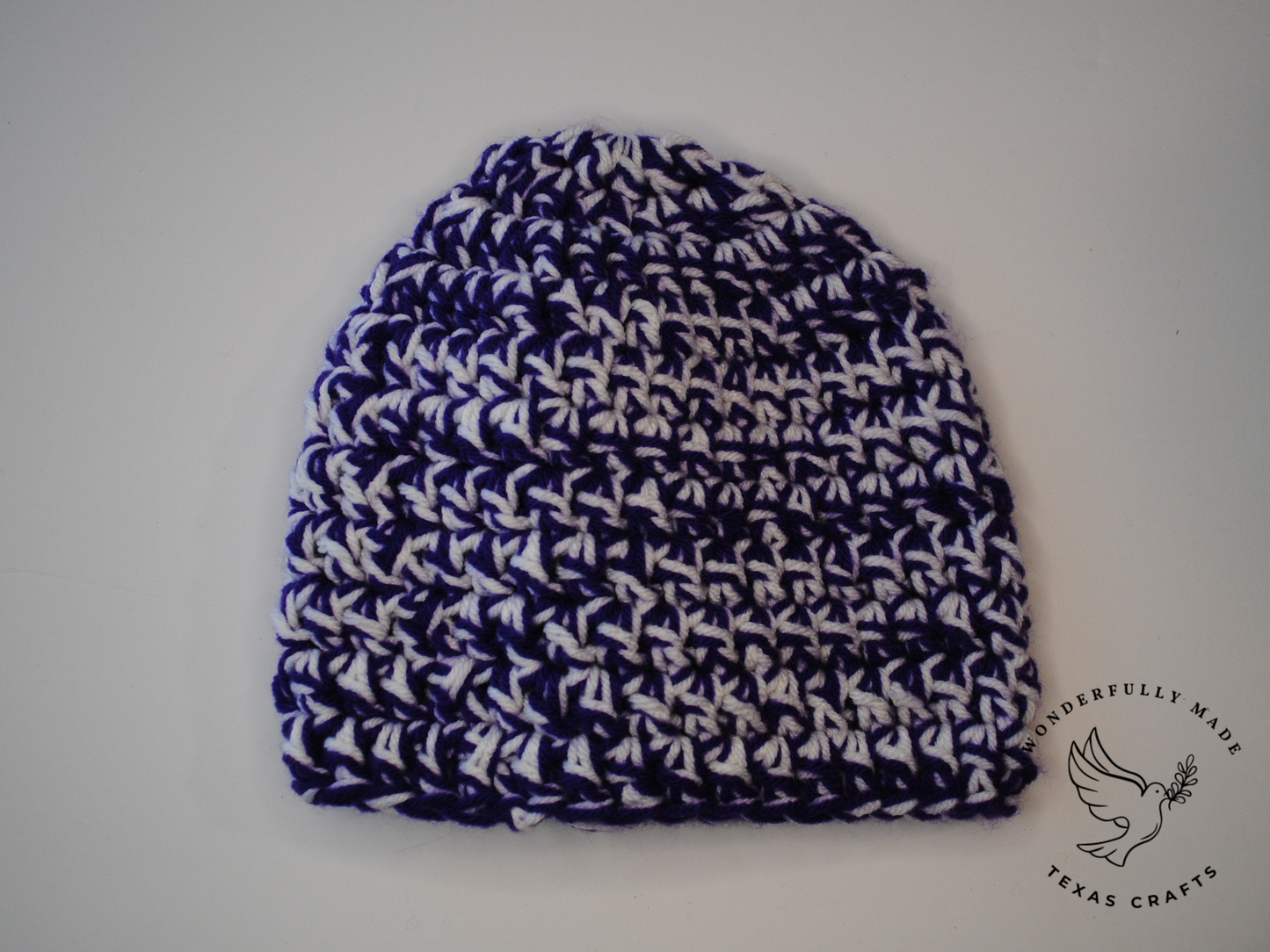 Ethan - Purple and White