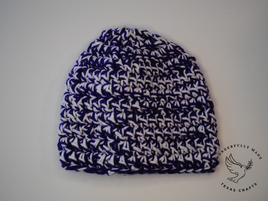 Ethan - Purple and White