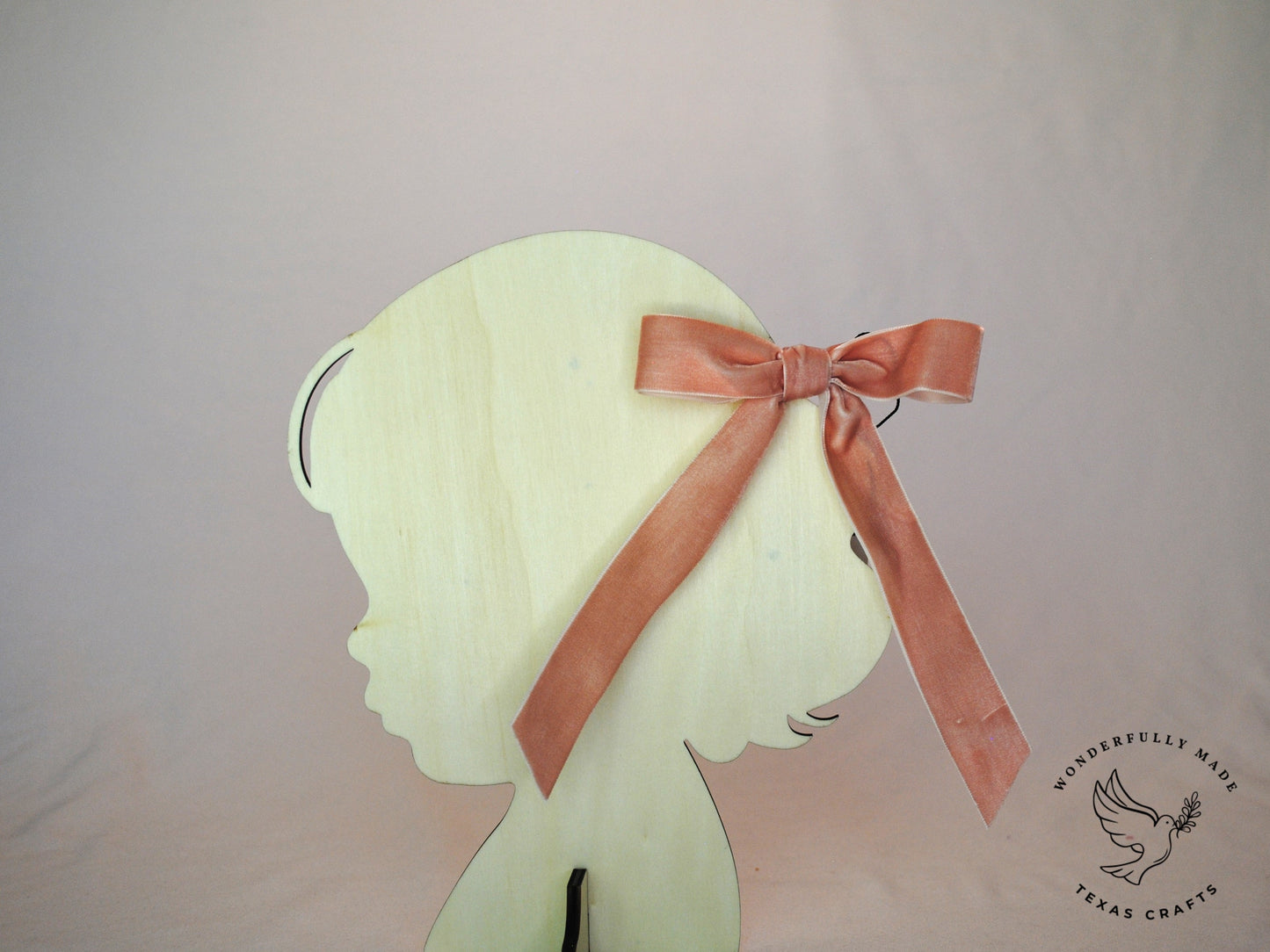 Pink Velvet Bow