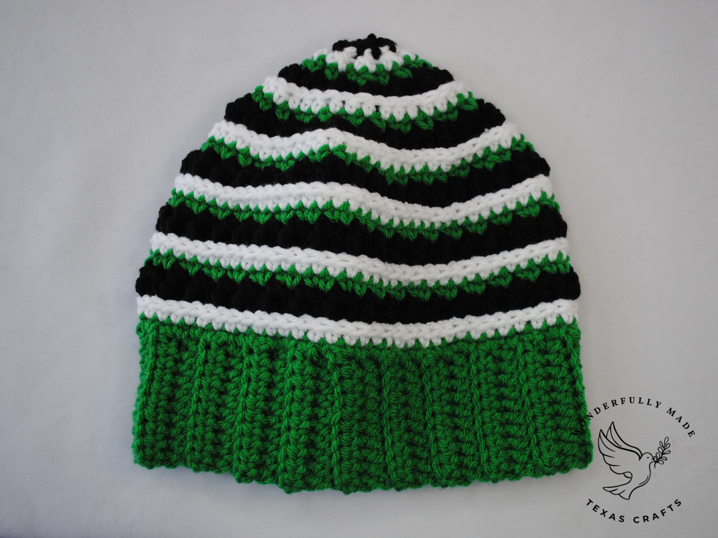 Jordan Beanie - Green and Black