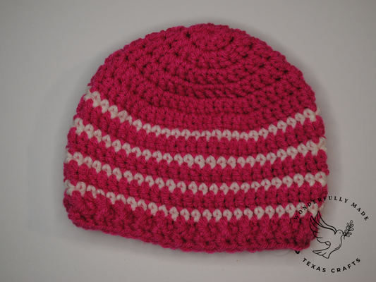 Asher Baby Beanie - Pink