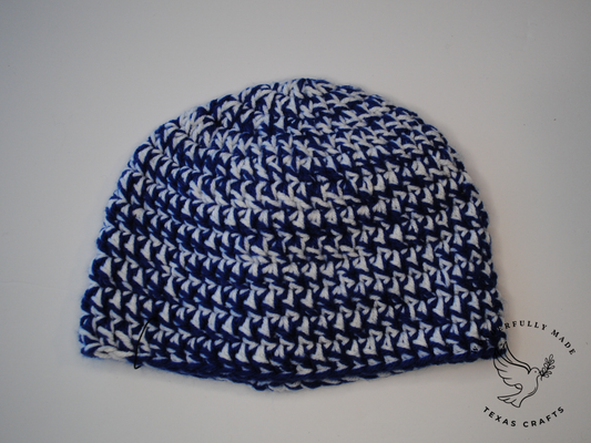 Ethan - Blue and White