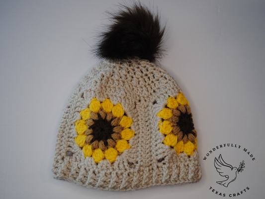 Starburst Beanie - Sunflower