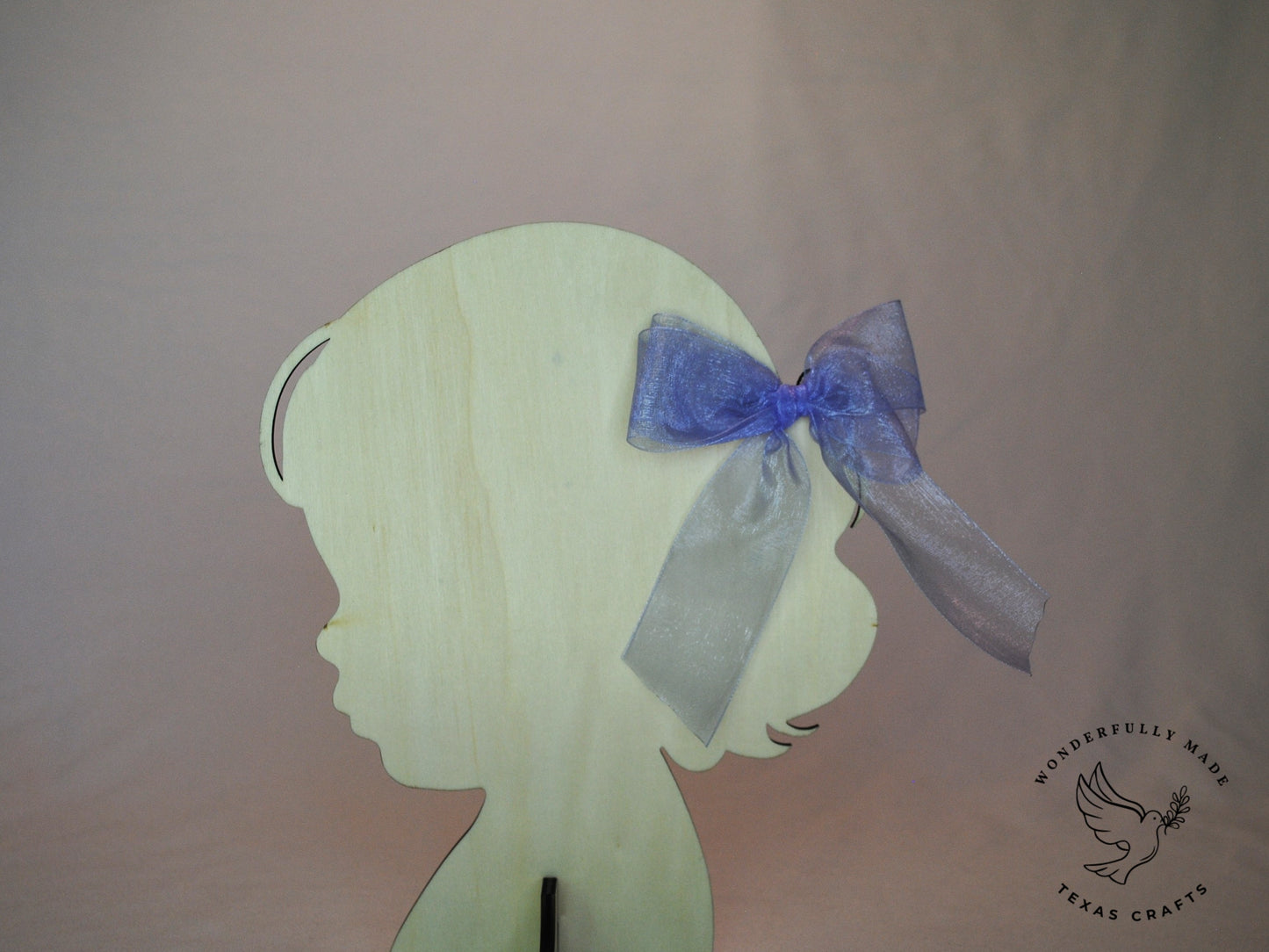 Lilac Sheer Bow
