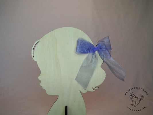 Lilac Sheer Bow