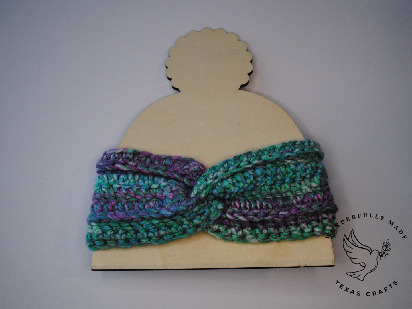 Twisted Ear Warmer - Chunky Mermaid