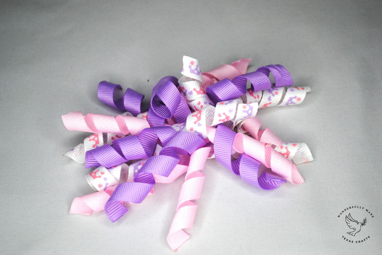Pink, purple and crowns