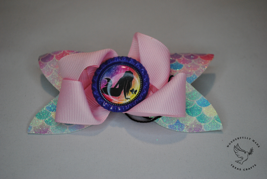 Mermaid mini bow