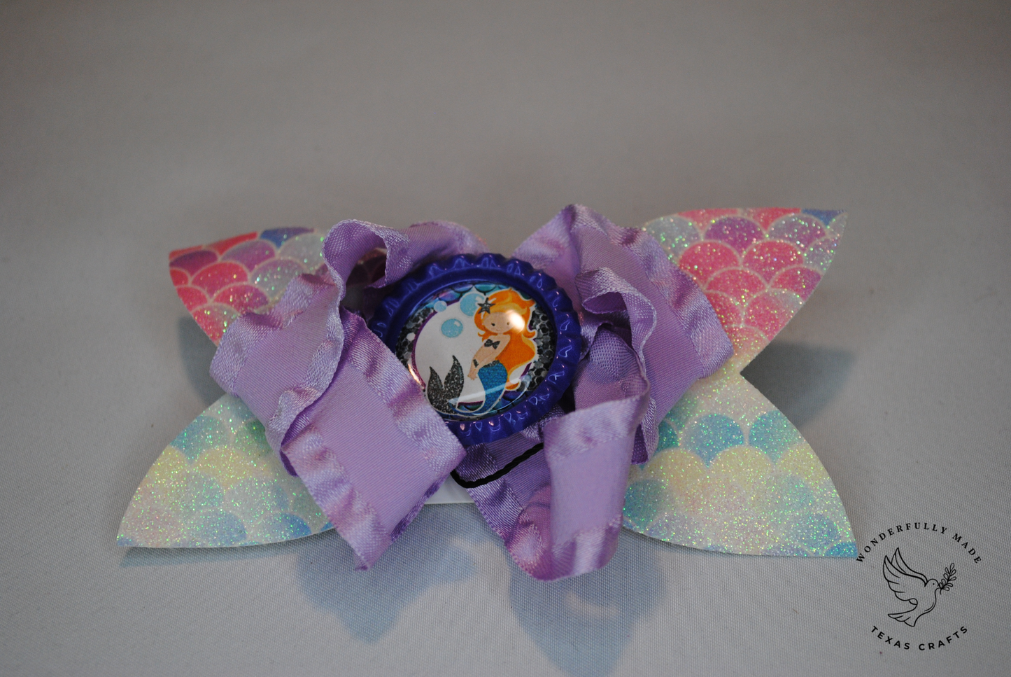 Mermaid mini bow