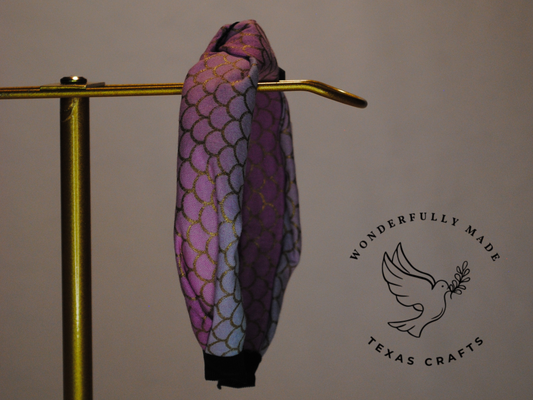 Ombre Scales Headband